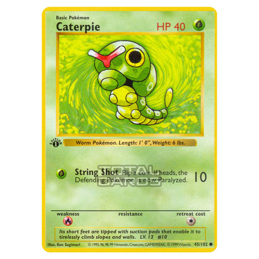 Pokemon - Base Set - Caterpie - 45/102