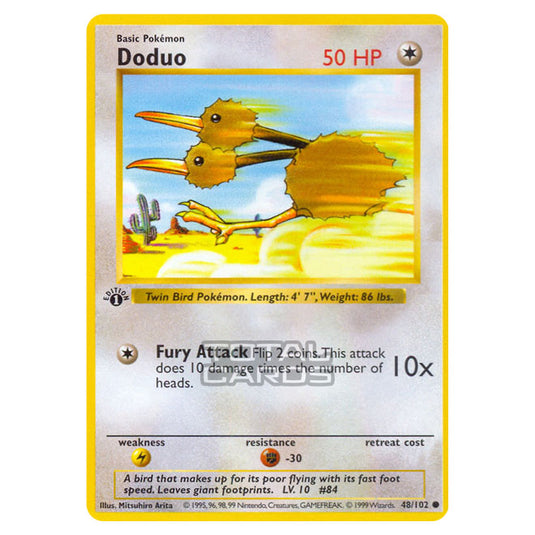 Pokemon - Base Set - Doduo - 48/102