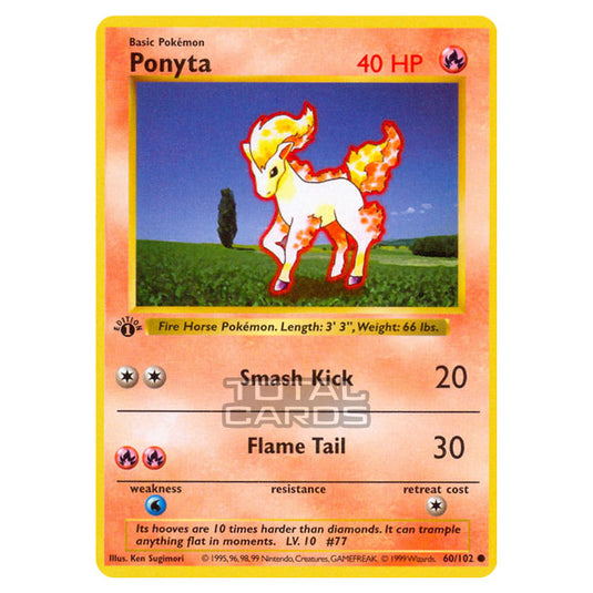 Pokemon - Base Set - Ponyta - 60/102