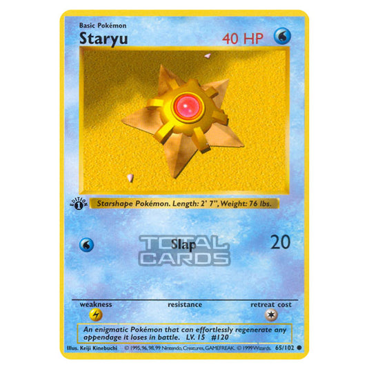 Pokemon - Base Set - Staryu - 65/102