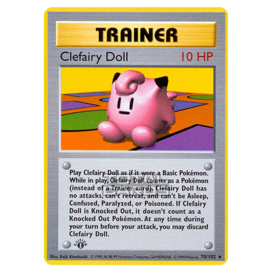 Pokemon - Base Set - Clefairy Doll - 70/102