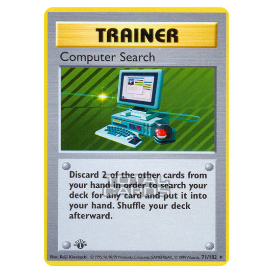 Pokemon - Base Set - Computer Search - 71/102