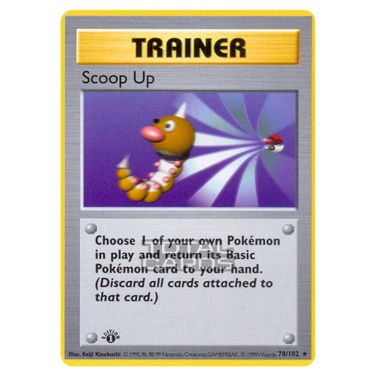 Pokemon - Base Set - Scoop Up - 78/102