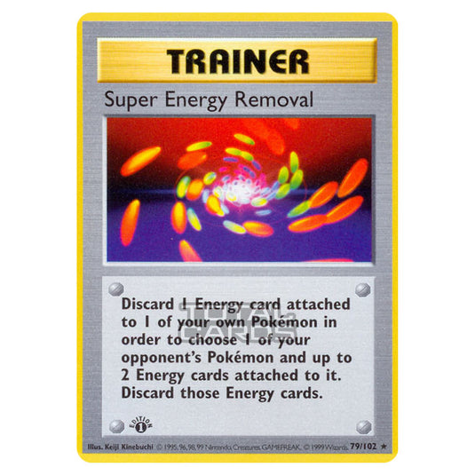 Pokemon - Base Set - Super Energy Removal - 79/102