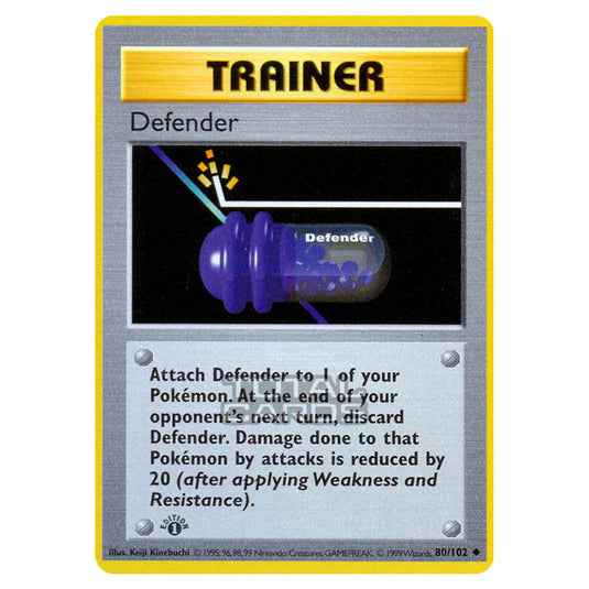 Pokemon - Base Set - Defender - 80/102