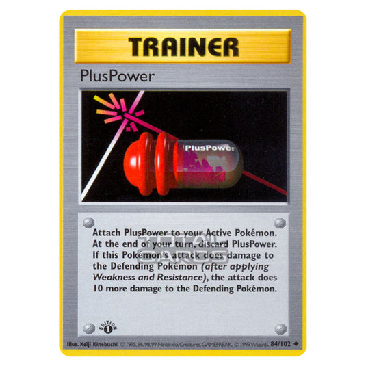 Pokemon - Base Set - PlusPower - 84/102