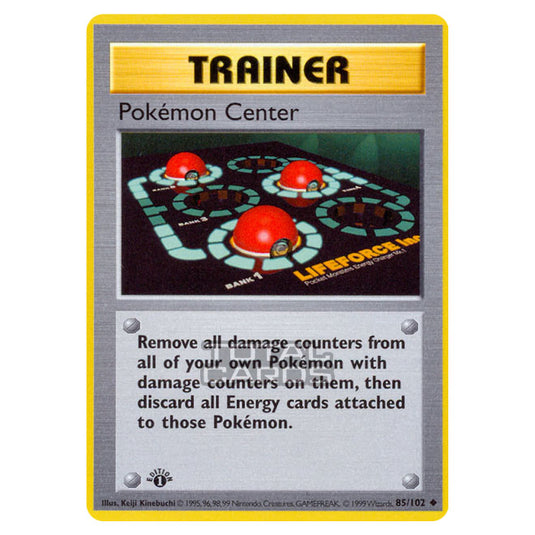 Pokemon - Base Set - Pokémon Center - 85/102