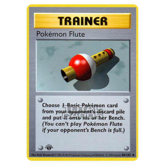 Pokemon - Base Set - Pokémon Flute - 86/102