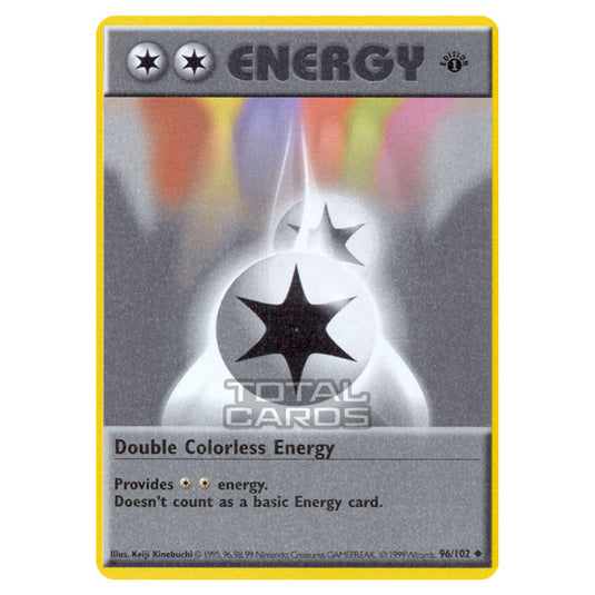 Pokemon - Base Set - Double Colorless Energy - 96/102