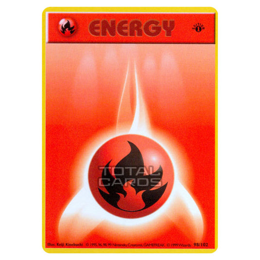 Pokemon - Base Set - Fire Energy - 98/102