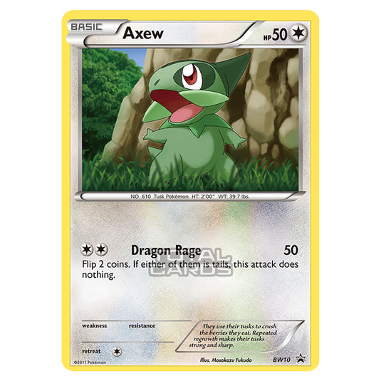 Pokemon - Black & White - BW Black Star Promos - Axew - BW10