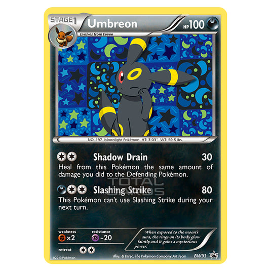 Pokemon - Black & White - BW Black Star Promos - Umbreon