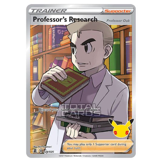 Pokemon - Sword & Shield - Celebrations - Professor's Research - 024/025