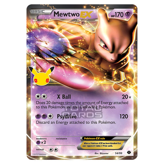 Pokemon - Sword & Shield - Celebrations - Classic Collection - Mewtwo (Next Destinies) - 54/99