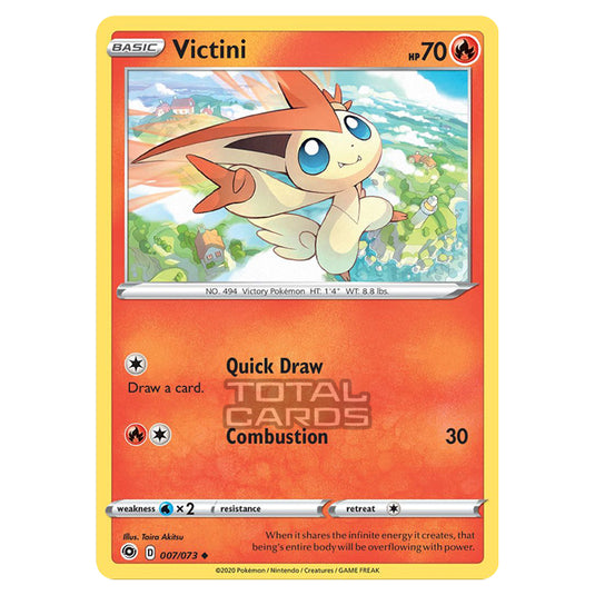 Pokemon - Sword & Shield - Champions Path - Victini - 007/073