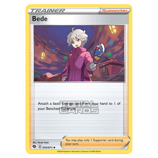 Pokemon - Sword & Shield - Champions Path - Bede - 050/073