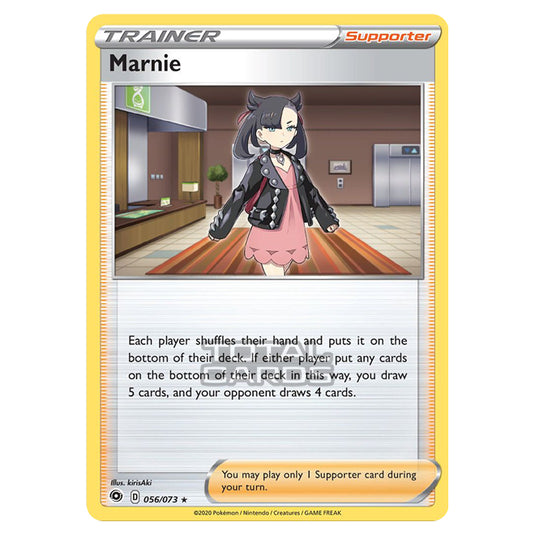 Pokemon - Sword & Shield - Champions Path - Marnie - 056/073