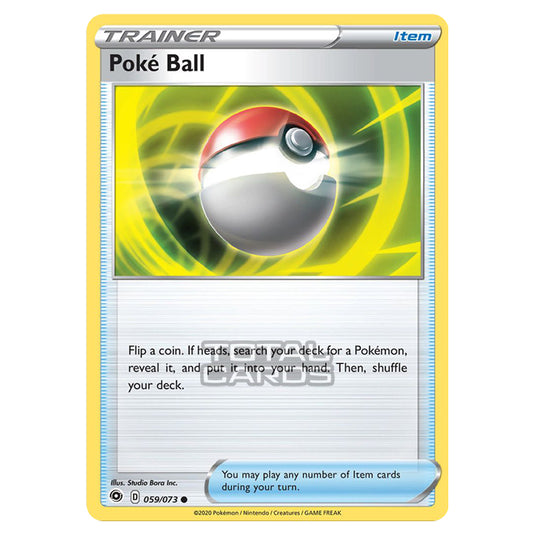 Pokemon - Sword & Shield - Champions Path - Poke Ball - 059/073