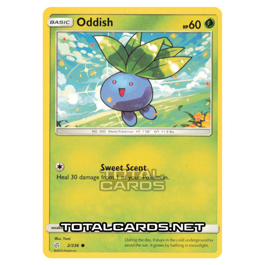 Pokemon - Sun & Moon - Cosmic Eclipse - Oddish - 2/236