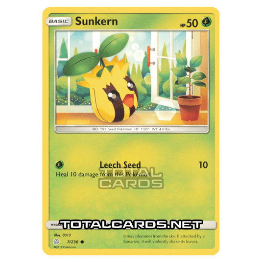 sunkern pokemon card Pokemon - Sun & Moon - Cosmic Eclipse - Sunkern