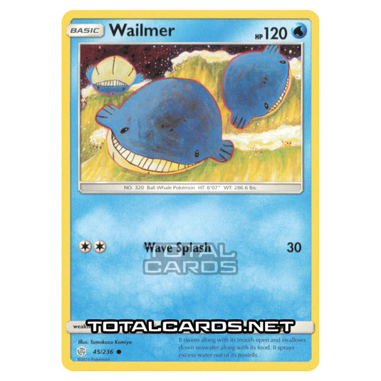 Pokemon - Sun & Moon - Cosmic Eclipse - Wailmer - 45/236