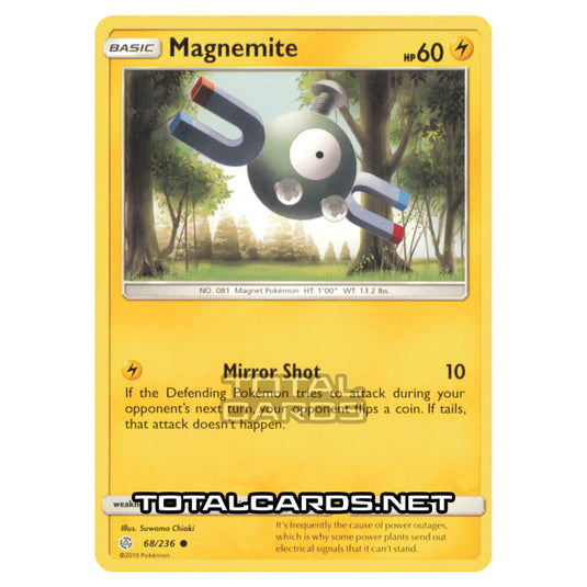 Pokemon - Sun & Moon - Cosmic Eclipse - Magnemite - 68/236