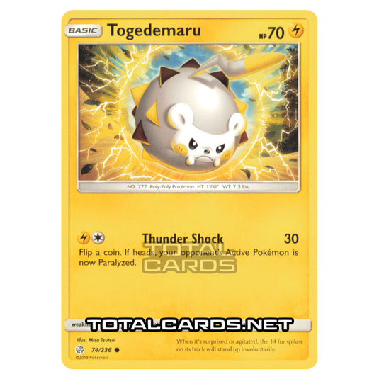 Pokemon - Sun & Moon - Cosmic Eclipse - Togedemaru - 74/236