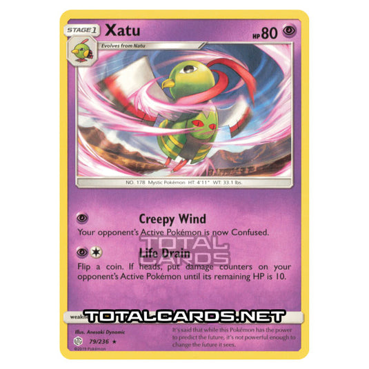 Pokemon - Sun & Moon - Cosmic Eclipse - Xatu - 79/236