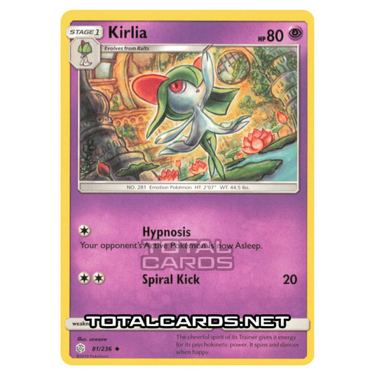 Pokemon - Sun & Moon - Cosmic Eclipse - Kirlia - 81/236