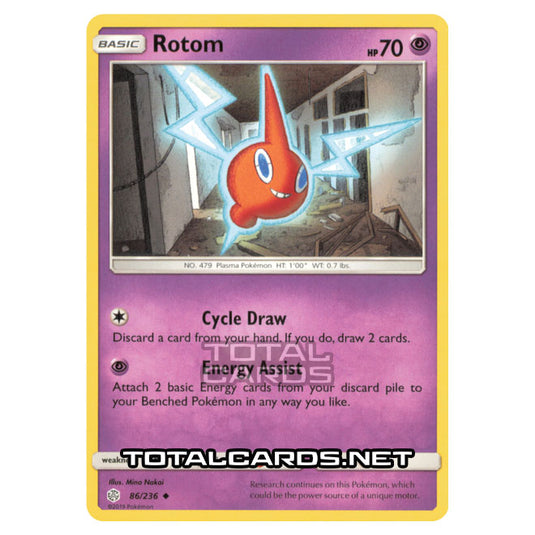 Pokemon - Sun & Moon - Cosmic Eclipse - Rotom - 86/236