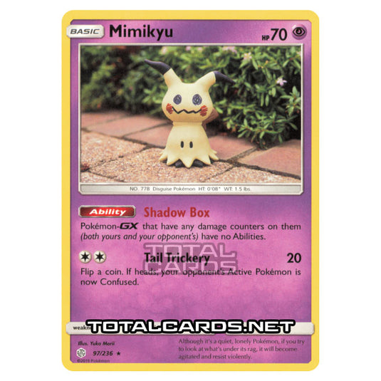 Pokemon - Sun & Moon - Cosmic Eclipse - Mimikyu - 97/236