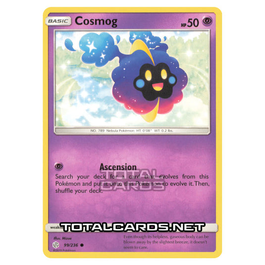 Pokemon - Sun & Moon - Cosmic Eclipse - Cosmog - 99/236