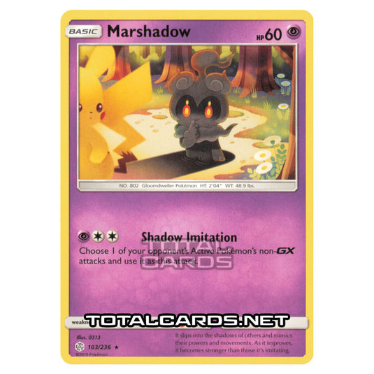 Pokemon - Sun & Moon - Cosmic Eclipse - Marshadow - 103/236