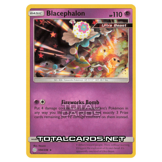 Pokemon - Sun & Moon - Cosmic Eclipse - Blacephalon - 104/236