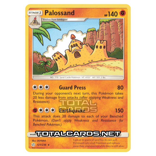 Pokemon - Sun & Moon - Cosmic Eclipse - Palossand - 127/236