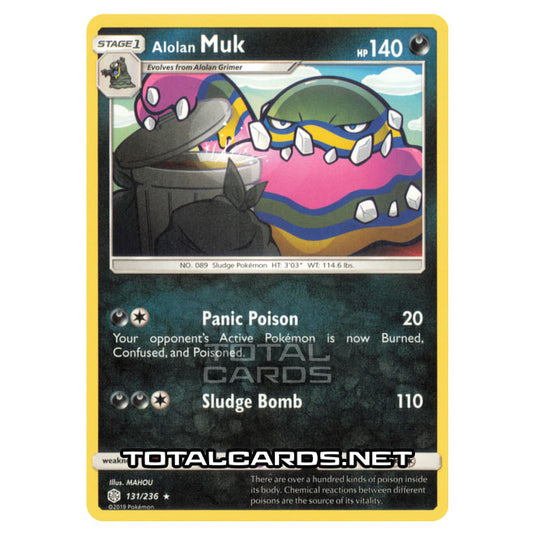 Pokemon - Sun & Moon - Cosmic Eclipse - Alolan Muk - 131/236