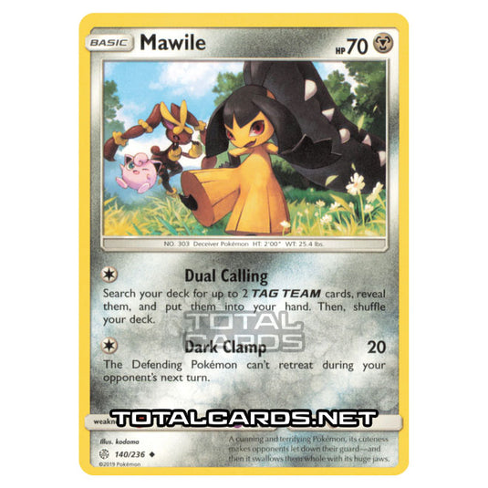 Pokemon - Sun & Moon - Cosmic Eclipse - Mawile - 140/236