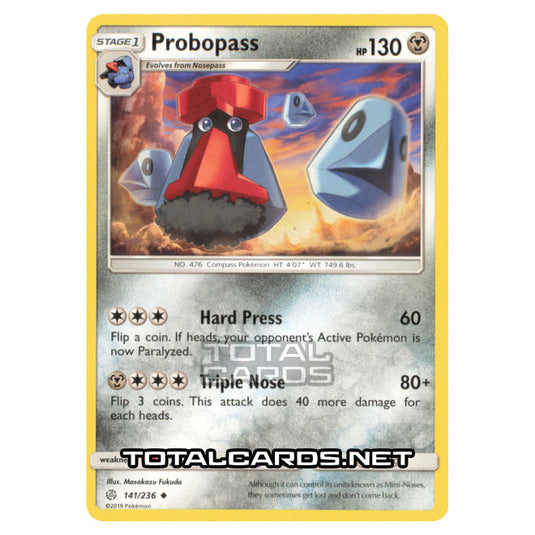 Pokemon - Sun & Moon - Cosmic Eclipse - Probopass - 141/236