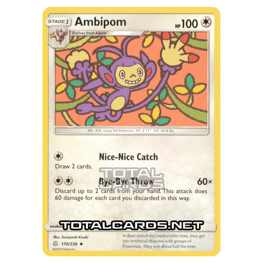 Pokemon - Sun & Moon - Cosmic Eclipse - Ambipom - 170/236