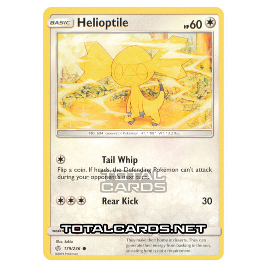 Pokemon - Sun & Moon - Cosmic Eclipse - Helioptile - 179/236