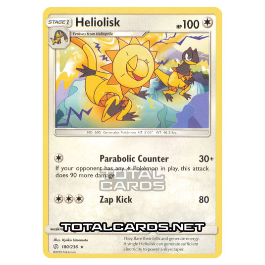 Pokemon - Sun & Moon - Cosmic Eclipse - Heliolisk - 180/236