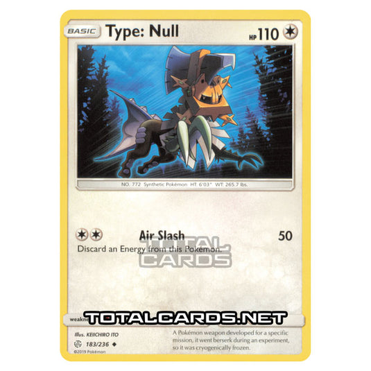 Pokemon - Sun & Moon - Cosmic Eclipse - Type: Null - 183/236