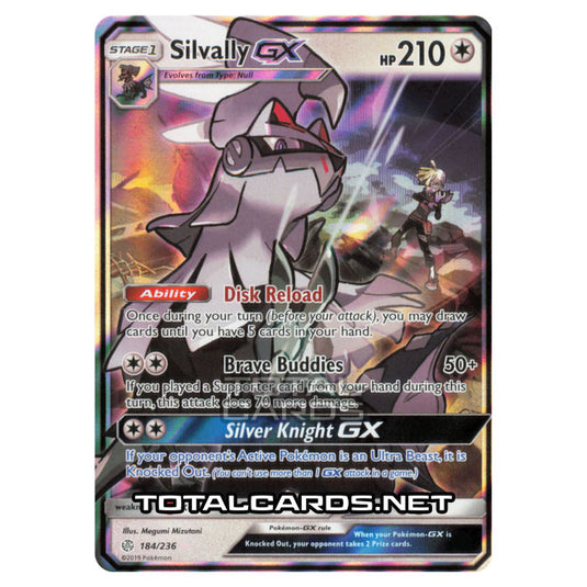 Pokemon - Sun & Moon - Cosmic Eclipse - SilvallyGX - 184/236