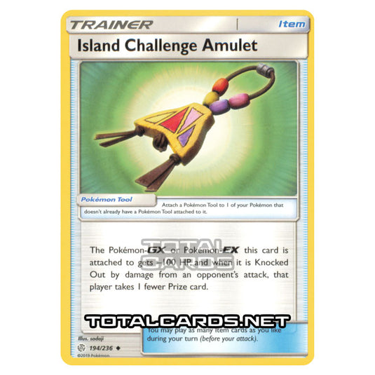 Pokemon - Sun & Moon - Cosmic Eclipse - Island Challenge Amulet - 194/236