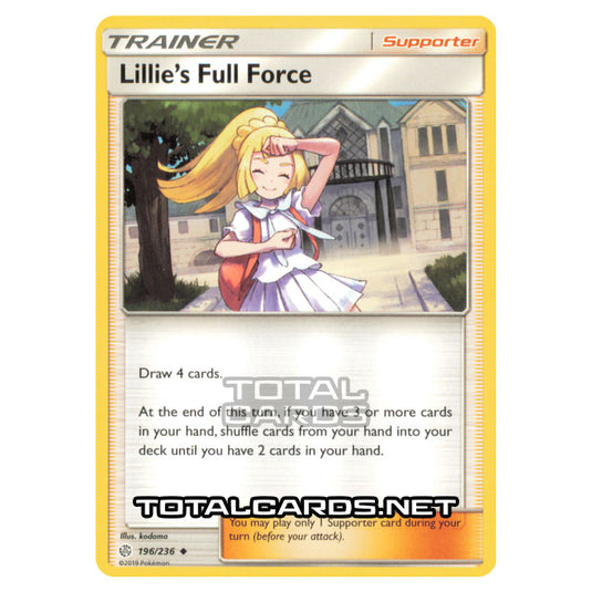 Pokemon - Sun & Moon - Cosmic Eclipse - Lillie's Full Force - 196/236