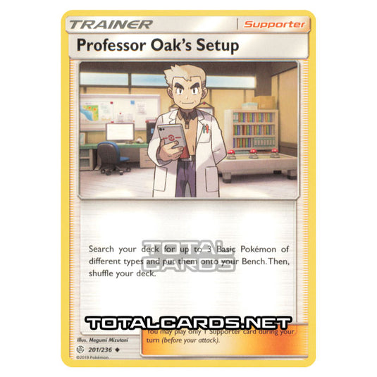 Pokemon - Sun & Moon - Cosmic Eclipse - Professor Oak's Setup - 201/236