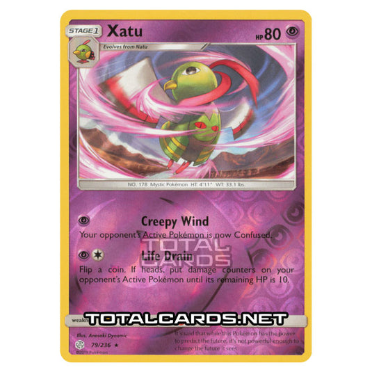 Pokemon - Sun & Moon - Cosmic Eclipse - Xatu - 79/236 - (Reverse Holo)