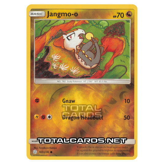 Pokemon - Sun & Moon - Cosmic Eclipse - Jangmo-o - 161/236 - (Reverse Holo)