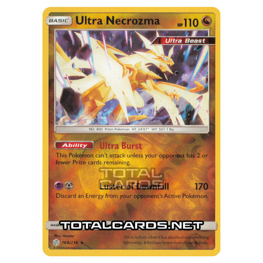 Pokemon - Sun & Moon - Cosmic Eclipse - Ultra Necrozma - 164/236 - (Reverse Holo)