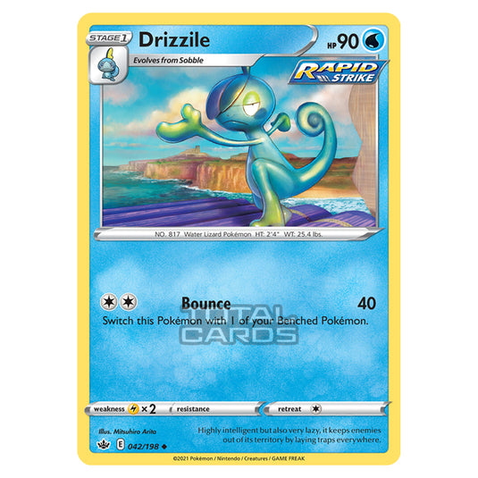 Pokemon - Sword & Shield - Chilling Reign - Drizzile - 042/198